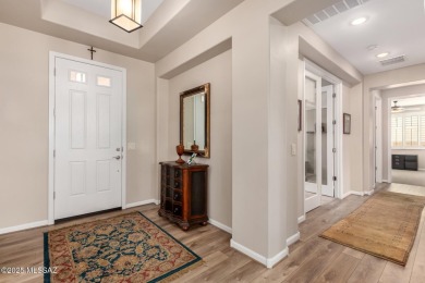 Step into refined desert living in this beautifully upgraded on Quail Creek Country Club  in Arizona - for sale on GolfHomes.com, golf home, golf lot