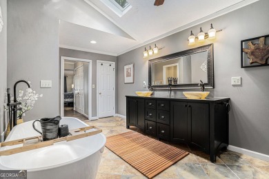 Welcome to your dream lakefront retreat! Nestled in the highly on Fairfield Plantation Golf and Country Club in Georgia - for sale on GolfHomes.com, golf home, golf lot