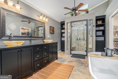 Welcome to your dream lakefront retreat! Nestled in the highly on Fairfield Plantation Golf and Country Club in Georgia - for sale on GolfHomes.com, golf home, golf lot