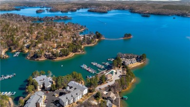 LAKE KEOWEE VIEWS from this beautifully updated Tall Ship Condo on Keowee Key Golf and Country Club in South Carolina - for sale on GolfHomes.com, golf home, golf lot