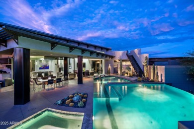 Golf membership is available with the purchase of this dramatic on Desert Mountain Golf Club - Renegade Course in Arizona - for sale on GolfHomes.com, golf home, golf lot