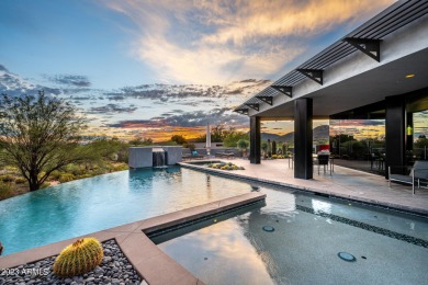 Golf membership is available with the purchase of this dramatic on Desert Mountain Golf Club - Renegade Course in Arizona - for sale on GolfHomes.com, golf home, golf lot