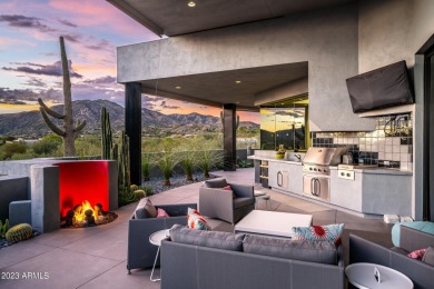 Golf membership is available with the purchase of this dramatic on Desert Mountain Golf Club - Renegade Course in Arizona - for sale on GolfHomes.com, golf home, golf lot