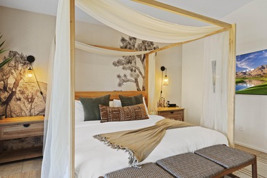 This beautifully designer-decorated 4-bedroom, 3-bath home with on Indian Palms Country Club and Resort in California - for sale on GolfHomes.com, golf home, golf lot