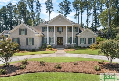 A Custom masterpiece of luxury & craftsmanship in the highly on Savannah Quarters Country Club in Georgia - for sale on GolfHomes.com, golf home, golf lot