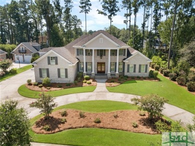 A Custom masterpiece of luxury & craftsmanship in the highly on Savannah Quarters Country Club in Georgia - for sale on GolfHomes.com, golf home, golf lot