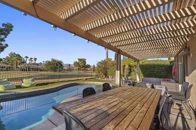 This beautifully designer-decorated 4-bedroom, 3-bath home with on Indian Palms Country Club and Resort in California - for sale on GolfHomes.com, golf home, golf lot