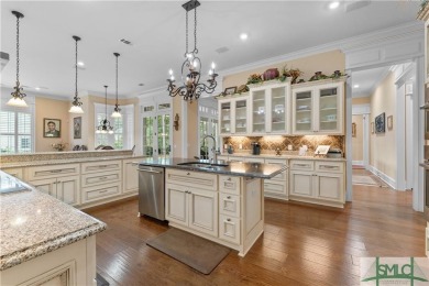 A Custom masterpiece of luxury & craftsmanship in the highly on Savannah Quarters Country Club in Georgia - for sale on GolfHomes.com, golf home, golf lot