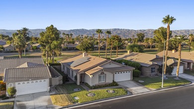 This beautifully designer-decorated 4-bedroom, 3-bath home with on Indian Palms Country Club and Resort in California - for sale on GolfHomes.com, golf home, golf lot