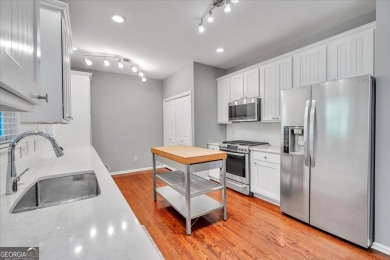 Welcome to this beautifully updated home nestled in the highly on Summergrove Golf Club in Georgia - for sale on GolfHomes.com, golf home, golf lot