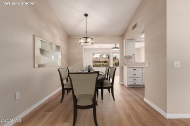 FULLY FURNISHED. Charming 2-bedroom home in Sun City West is now on Trail Ridge Golf Course in Arizona - for sale on GolfHomes.com, golf home, golf lot