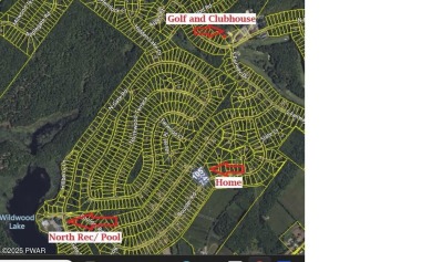 This 3 bed, 3 bath contemporary home is located less than a mile on The Hideout Golf in Pennsylvania - for sale on GolfHomes.com, golf home, golf lot