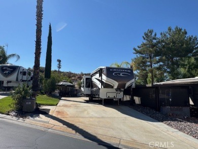 Come and enjoy this lot with privacy wall and hedges, built-In on Rancho California RV Resort in California - for sale on GolfHomes.com, golf home, golf lot