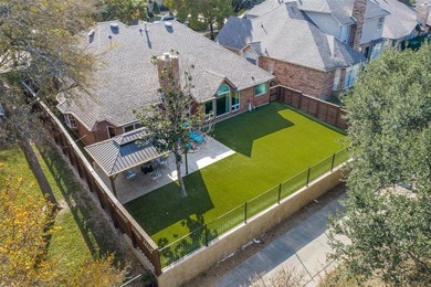 This perfectly sized single-story home sits in McKinney's on Eldorado Country Club in Texas - for sale on GolfHomes.com, golf home, golf lot