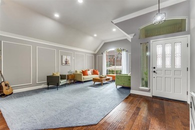 This perfectly sized single-story home sits in McKinney's on Eldorado Country Club in Texas - for sale on GolfHomes.com, golf home, golf lot