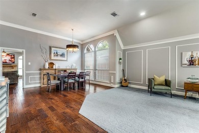 This perfectly sized single-story home sits in McKinney's on Eldorado Country Club in Texas - for sale on GolfHomes.com, golf home, golf lot