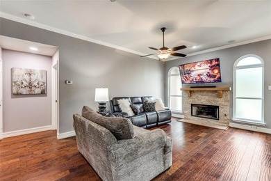 This perfectly sized single-story home sits in McKinney's on Eldorado Country Club in Texas - for sale on GolfHomes.com, golf home, golf lot