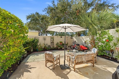 Welcome home to Mediterranean Manor, an idyllic waterfront on The Dunedin Country Club in Florida - for sale on GolfHomes.com, golf home, golf lot