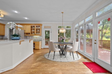 Nestled on nearly half an acre along the 2 mile long Lochmere on Lochmere Golf Club in North Carolina - for sale on GolfHomes.com, golf home, golf lot