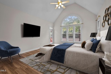 Nestled on nearly half an acre along the 2 mile long Lochmere on Lochmere Golf Club in North Carolina - for sale on GolfHomes.com, golf home, golf lot