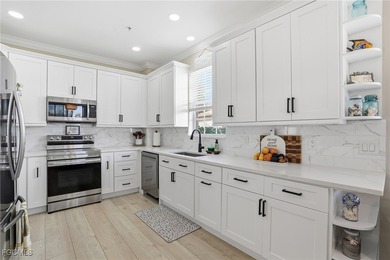 Discover effortless Florida living in this beautifully on Shadow Wood Preserve in Florida - for sale on GolfHomes.com, golf home, golf lot