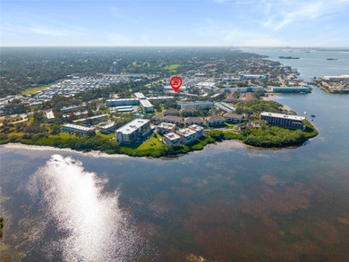 Welcome home to Mediterranean Manor, an idyllic waterfront on The Dunedin Country Club in Florida - for sale on GolfHomes.com, golf home, golf lot