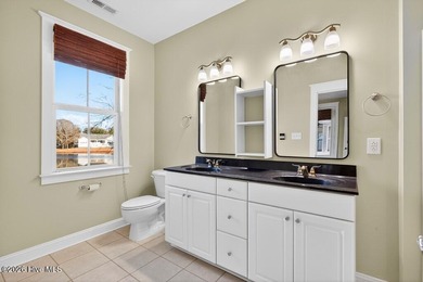 You'll love coming home to this well built, well maintained on Harbour Point Golf Club in North Carolina - for sale on GolfHomes.com, golf home, golf lot