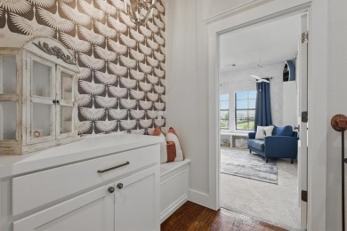 This stunning home sits on a premium corner lot backing to Hole on The Bridges Golf Club in Texas - for sale on GolfHomes.com, golf home, golf lot