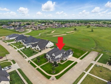 This stunning home sits on a premium corner lot backing to Hole on The Bridges Golf Club in Texas - for sale on GolfHomes.com, golf home, golf lot