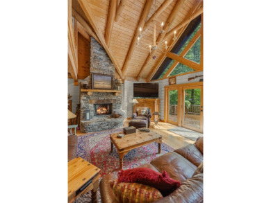 Discover the timeless appeal of mountain living in this classic on Burlingame Country Club in North Carolina - for sale on GolfHomes.com, golf home, golf lot