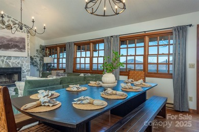 Offered FULLY FURNISHED, this stunning mountain retreat sits at on Wolf Laurel Country Club in North Carolina - for sale on GolfHomes.com, golf home, golf lot