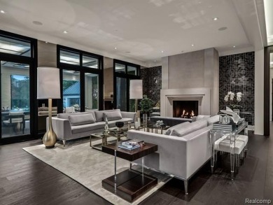 Welcome to this show-stopping estate in the prestigious gated on Meadowbrook Country Club in Michigan - for sale on GolfHomes.com, golf home, golf lot