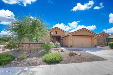 This 4-bedroom retreat, built in 2021, with a 3-car garage on a on Estrella Mountain Ranch Golf Course in Arizona - for sale on GolfHomes.com, golf home, golf lot