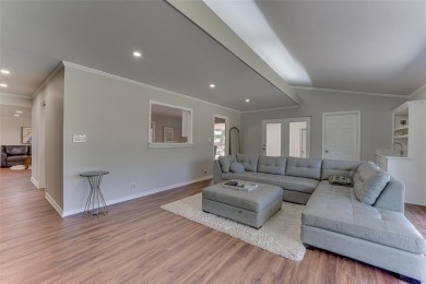 Stunning timeless Mid Century Modern custom in the heart of on Brookhaven Country Club - Golf Course in Texas - for sale on GolfHomes.com, golf home, golf lot