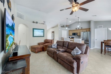 This lovely 3-bedroom + den home offers everything you need for on Burnt Store Golf Club in Florida - for sale on GolfHomes.com, golf home, golf lot