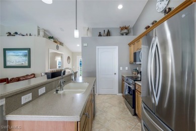 This lovely 3-bedroom + den home offers everything you need for on Burnt Store Golf Club in Florida - for sale on GolfHomes.com, golf home, golf lot