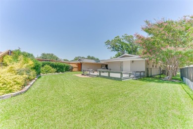 Stunning timeless Mid Century Modern custom in the heart of on Brookhaven Country Club - Golf Course in Texas - for sale on GolfHomes.com, golf home, golf lot