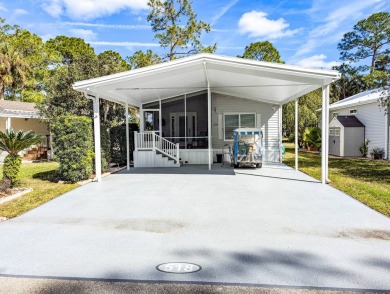 This beautiful 2 Bedroom 1.5 bath park home is located in an on The Great Outdoors Golf and Country Club in Florida - for sale on GolfHomes.com, golf home, golf lot