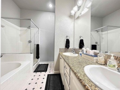 Welcome home. A beautiful 2-bedroom, 2.5 bathroom townhouse on The Links At Kiley Ranch in Nevada - for sale on GolfHomes.com, golf home, golf lot