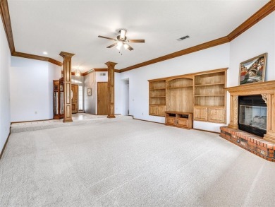 Welcome to this beautifully maintained 4-bedroom, 2-bath home on Earlywine Golf Course in Oklahoma - for sale on GolfHomes.com, golf home, golf lot