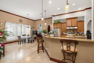 Luxury meets lifestyle in this breathtaking 5,700+ gross sq. ft on Sun n Lake Golf and Country Club in Florida - for sale on GolfHomes.com, golf home, golf lot