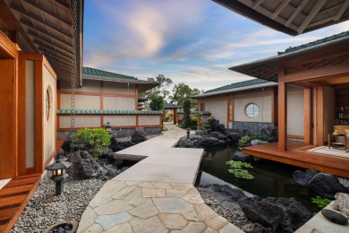 Experience fusion of Asian-inspired design and Hawaiian elegance on Waikoloa Beach Resort Golf Course in Hawaii - for sale on GolfHomes.com, golf home, golf lot