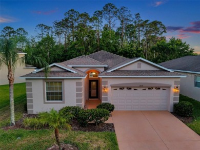 Conservation Lot. Furnished. Front Pond View. Single-story home on Meadow Oaks Golf and Country Club in Florida - for sale on GolfHomes.com, golf home, golf lot