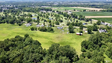 Nestled on a sprawling 17.8 acres, this 3-bedroom home presents on Dundee Golf Club in Michigan - for sale on GolfHomes.com, golf home, golf lot