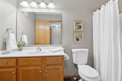Wake up to breathtaking sunrise views over the adjacent golf on Boulder Pointe Golf Club in Minnesota - for sale on GolfHomes.com, golf home, golf lot