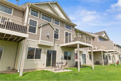 Wake up to breathtaking sunrise views over the adjacent golf on Boulder Pointe Golf Club in Minnesota - for sale on GolfHomes.com, golf home, golf lot