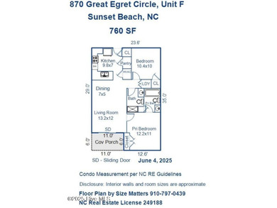 Start Your Summer in Sunset Beach! Furnished 2BR/2BA top-floor on Sandpiper Bay Golf and Country Club in North Carolina - for sale on GolfHomes.com, golf home, golf lot