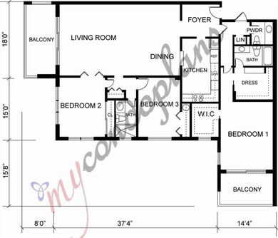 Highly sought-after *King* 1840 overall sqft model with impact on Palm-Aire Country Club and Resort - Palms in Florida - for sale on GolfHomes.com, golf home, golf lot