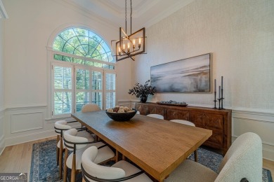 Beautiful details throughout in this impeccably maintained on Hamilton Mill Golf Club in Georgia - for sale on GolfHomes.com, golf home, golf lot