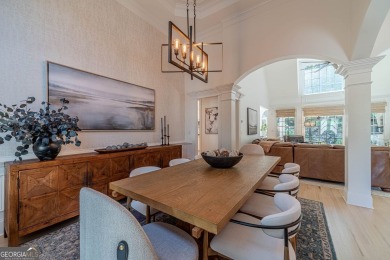 Beautiful details throughout in this impeccably maintained on Hamilton Mill Golf Club in Georgia - for sale on GolfHomes.com, golf home, golf lot